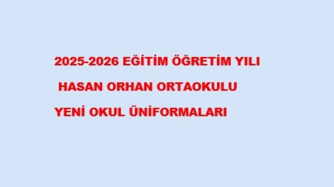 2025-2026  Eğitim Öğretim Yılında Kullanılacak Okul Üniforması